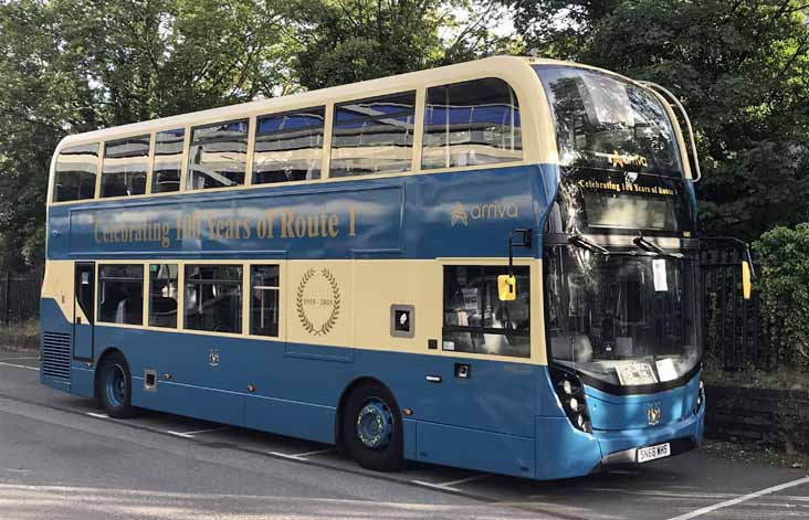 Arriva Kent Thameside ADL Enviro400MMC Southend 6499